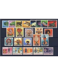 PAPUA NUOVA GUINEA 1978 Annata Completa - Complete YearSet 23v MNH**