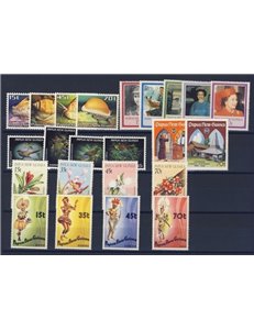 PAPUA NEW GUINEA 1986 Complete Year 23v MNH**