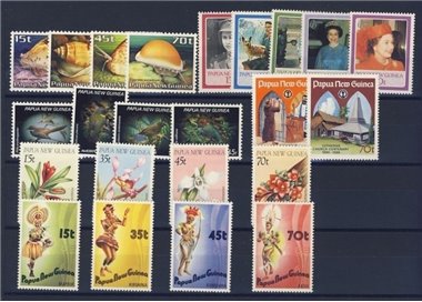 PAPUA NEW GUINEA 1986 Complete Year 23v MNH**