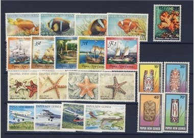 PAPUA NEW GUINEA 1987 Complete YearSet 22v MNH**