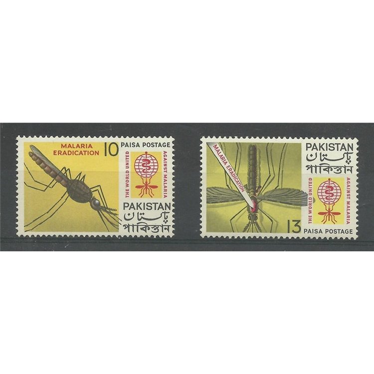 PAKISTAN 1962 Fight against malaria 2v MNH**