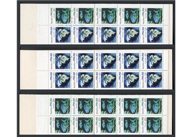 PALAU 1984 Marine fauna - Marine life 3 booklet MNH**