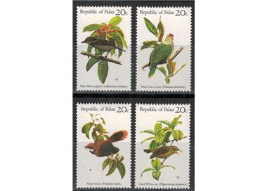 PALAU 1983 Fauna, birds 4v MNH**