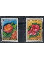 FRENCH POLYNESIA 1962 Flowers 2v