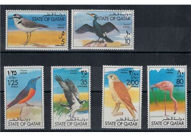 QATAR 1976 Fauna, uccelli 6v MNH**