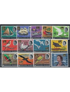 PITCAIRN 1967 Ordinary - Definitives 13v MNH**