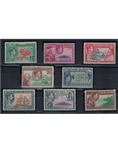 PITCAIRN 1940 Ordinary, George VI 8v MH*