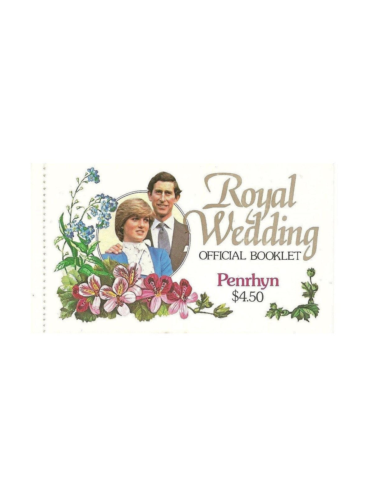 PENRHYN 1981 Charles and Diana, Royal Wedding booklet MNH**