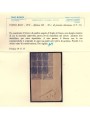 PORTO RICO 1878 Quartina Alfonso XII - 50c. di pesetas oltremare ©