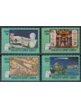 REDONDA 1986 Halley's Comet 4v MNH**