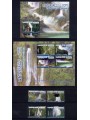 PAPUA NEW GUINEA 2011 Waterfalls 4v + 2 s/s MNH**