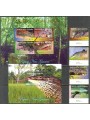 PAPUA NUOVA GUINEA 2011 Varani - Monitor Lizards 4v + 2 BF MNH**