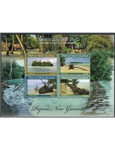 PAPUA NEW GUINEA 2010 Climate Change - Climate Changes 1 s/s MNH**