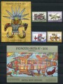 PAPUA NUOVA GUINEA 2011 Arte aborigena - Pioneer arts 4v + 2 BF MNH**