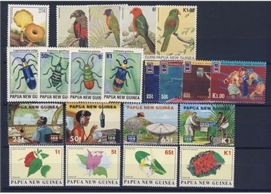 PAPUA NUOVA GUINEA 1996 Annata Completa - Complete YearSet 20v + 2 BF MNH**