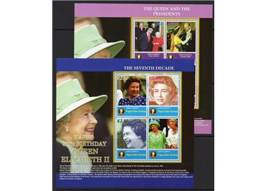 PAPUA NEW GUINEA 2006 Elizabeth II - Queen Birthday 2 s/s MNH**