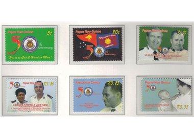 PAPUA NUOVA GUINEA 2006 Esercito della salvezza - Salvation army 6v MNH**
