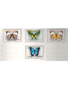 PAPUA NUOVA GUINEA 2006 Farfalle - Butterflies 4v MNH**