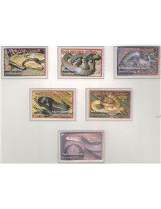 PAPUA NUOVA GUINEA 2006 Serpenti - Snakes 6v MNH**