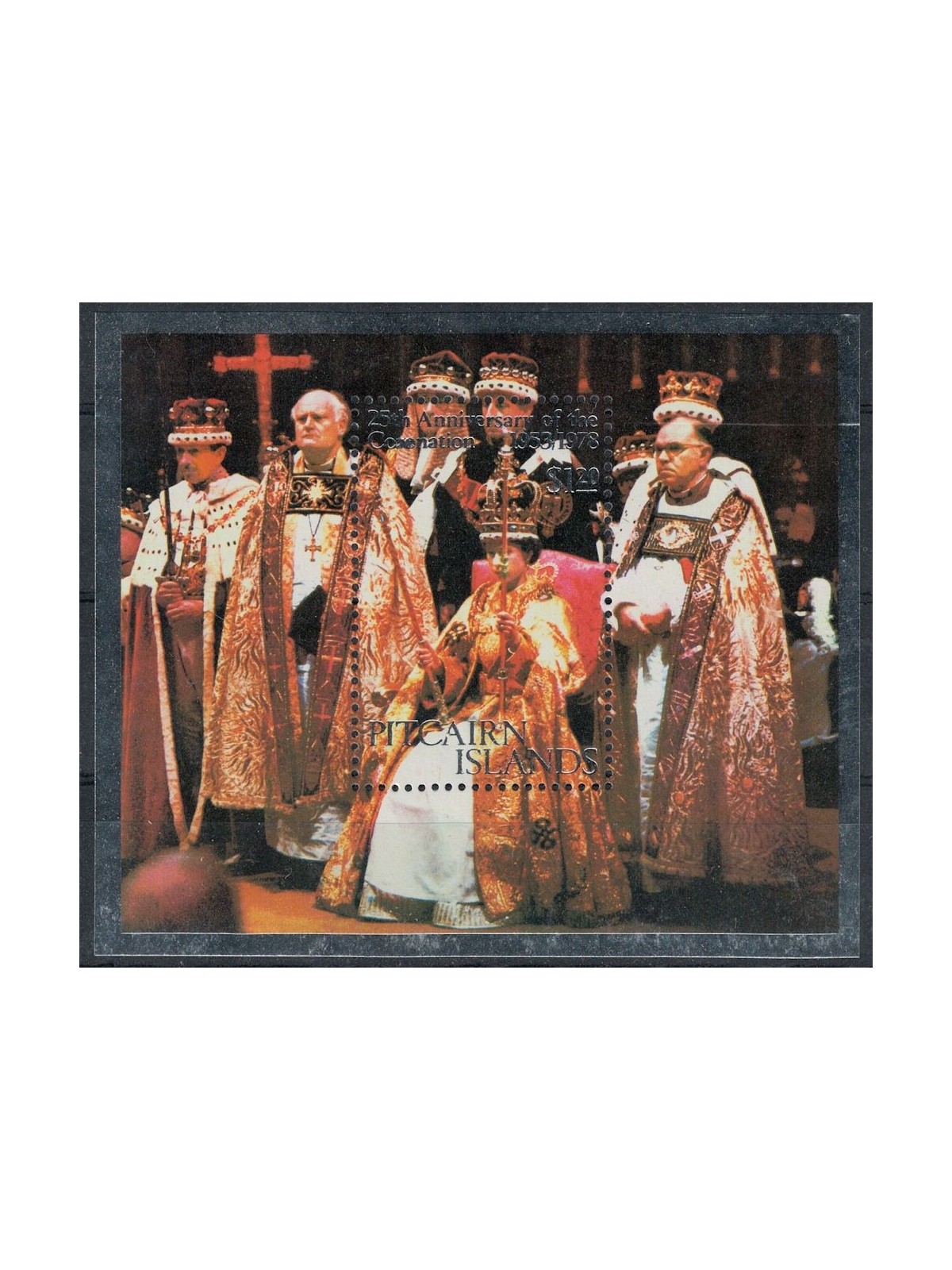PITCAIRN 1978 Silver Jubilee s/s MNH**
