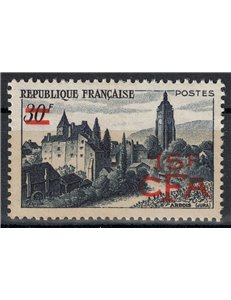 REUNION 1949-52 Arbois 15f on 30f MNH**