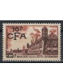 REUNION 1955-56 Brouage 10f on 25f MNH**