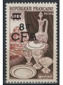 REUNION 1953-54 Porcelaine 8f on 40f MNH**