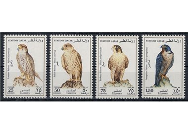 QATAR 1993 Wildlife, falcons 4v MNH**