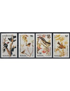REDONDA 1985 John James Audubon, uccelli 4v MNH**