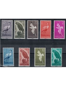 SAHARA SPAGNOLO 1959 UCCELLI - BIRDS 9 v.