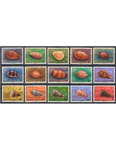 SAMOA I SISIFO 1978 Ordinary series, shells 15v MNH**