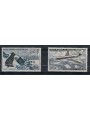SAINT PIERRE E MIQUELON 1957 Posta aerea 2v MNH**