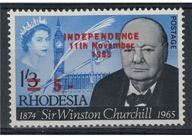 RHODESIA 1965 Independence, Churchill 1v MNH**