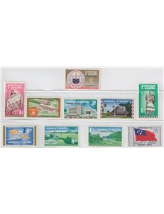 SAMOA I SISYPHO 1962 Independence 10v MNH**