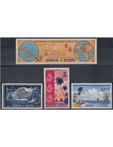 SAMOA I SISYPHUS 1972 Anniversary of the discovery of the island 4v MNH**