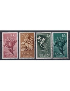 RIO MUNI 1960 Pro infanzia 4v MNH**