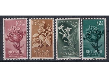 RIO MUNI 1960 Pro infanzia 4v MNH**