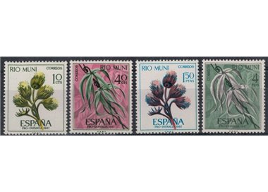 RIO MUNI 1967 Pro childhood 4v MNH**