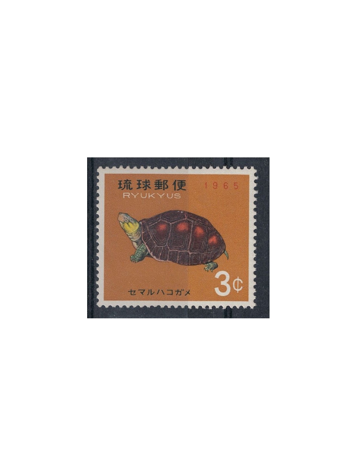 RYUKYU 1965 Land Turtle 1v MNH**