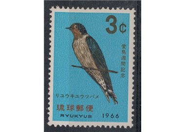 RYUKYU 1966 Bird Week MNH**