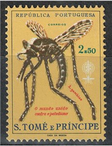 SAO TOME AND PRINCIPE 1962 Fight against malaria MNH**