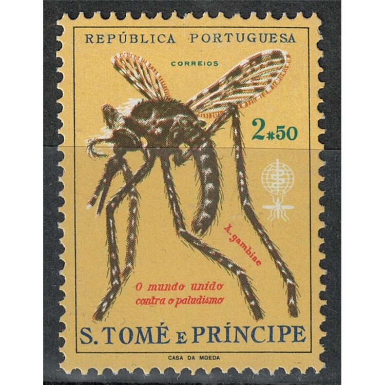 SAO TOME AND PRINCIPE 1962 Fight against malaria MNH**