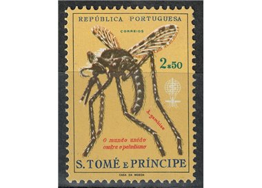 SAO TOME' E PRINCIPE 1962 Lotta contro la malaria MNH**