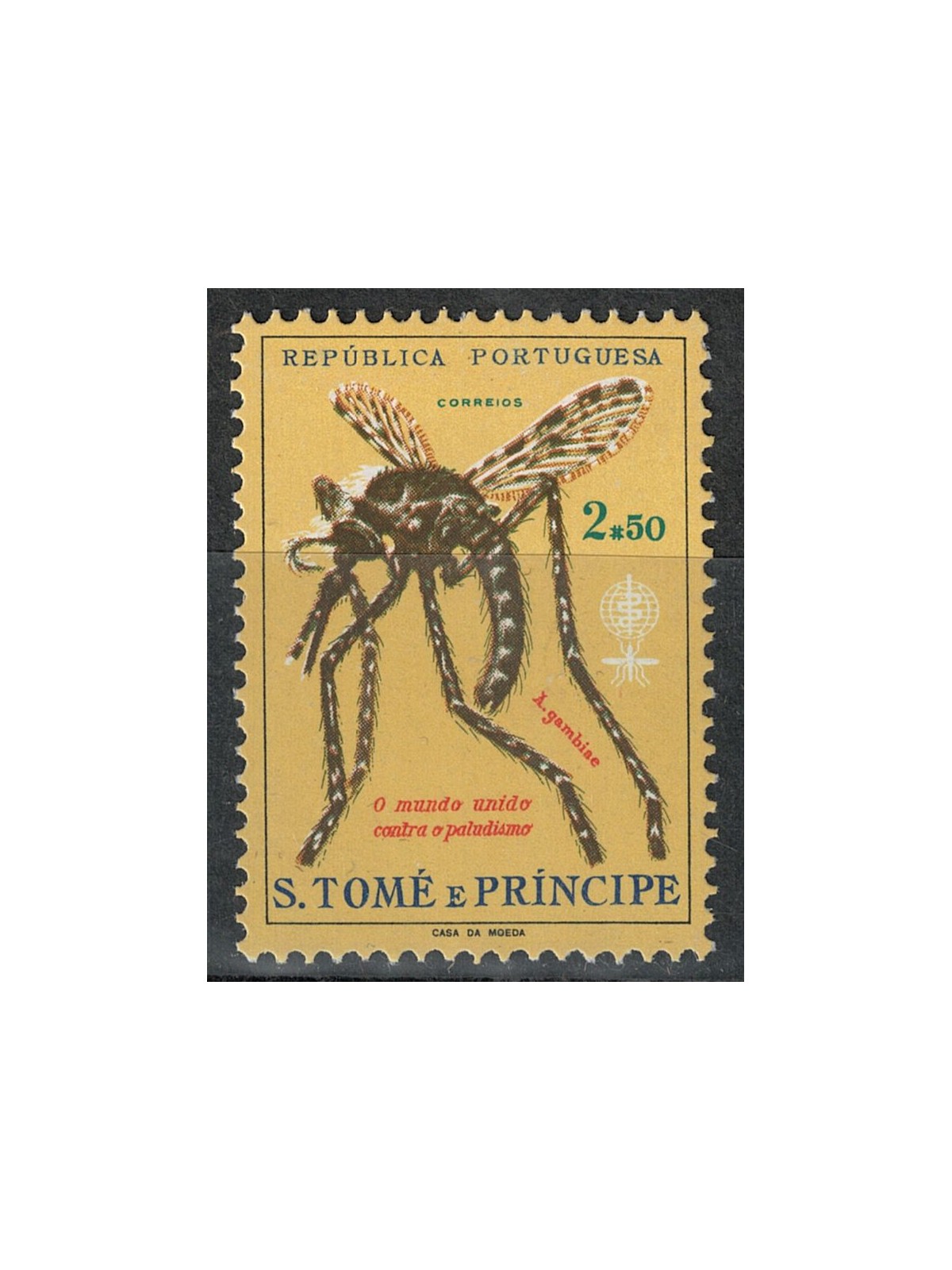 SAO TOME AND PRINCIPE 1962 Fight against malaria MNH**