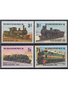 RHODESIA 1969 Anniversary of the Beira-Salisbury Railway 4v MNH**