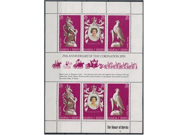 SAMOA I SISIFO 1978 Silver Jubilee MF MNH**