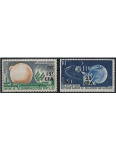REUNION 1963 Space Telecommunications 2v MNH**
