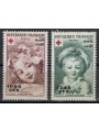REUNION 1962 Pro Croce Rossa 2v MNH**