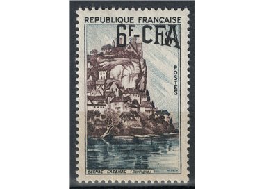 REUNION 1957-59 Beynac 6f su 18f MNH**