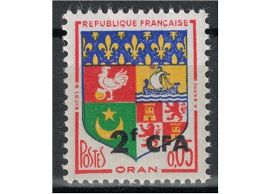 REUNION 1961-65 Oran 2f out of 5c MNH**